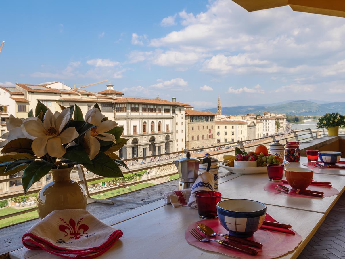 Ponte Vecchio Terrace Apartman Firenze Kültér fotó
